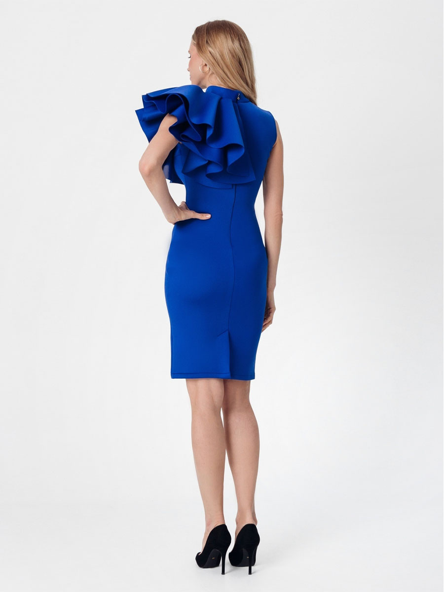 Синее платье 1 #а16