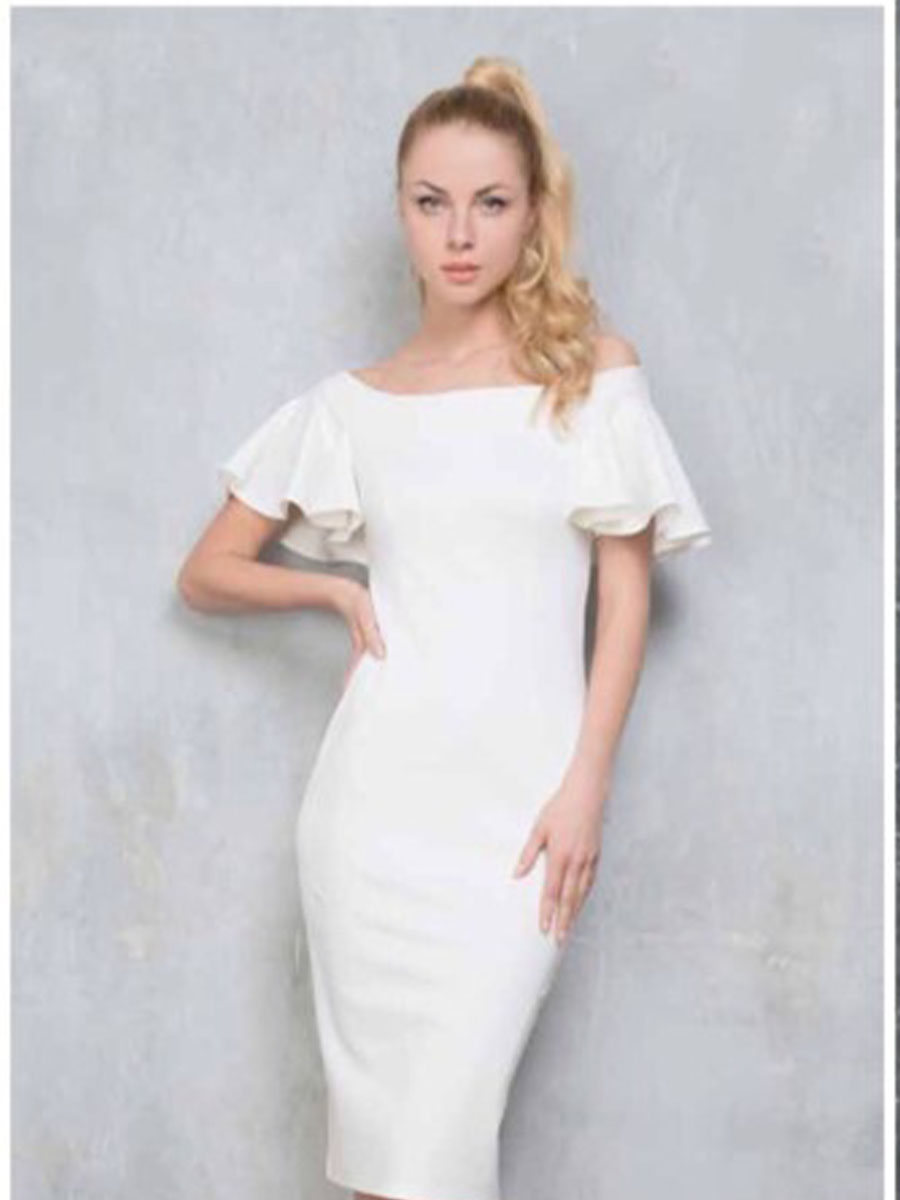 Платье  «White » #а73
